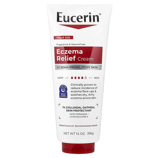 Eucerin, Eczema Relief Cream, Fragrance-Free, 396 g (14 oz)