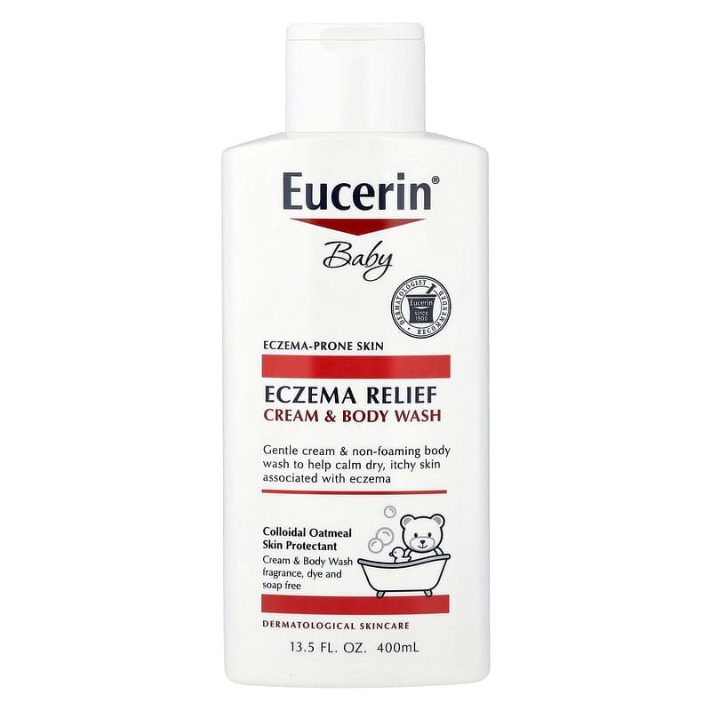 Baby, Eczema Relief, Cream Body Wash, fl oz (400 ml)