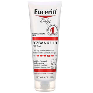 Eucerin, Bebê, Alívio de Eczema, Creme, 226 g (8 oz)