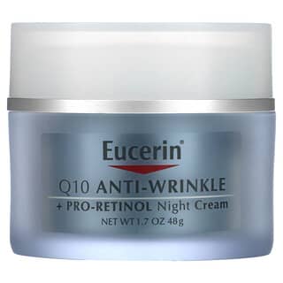 Eucerin‏, קרם לילה Q10 נגד קמטים עם פרו-רטינול, 48 גרם (1.7 אונקיות נוזל)