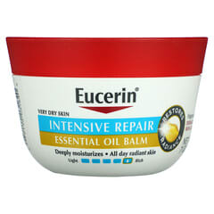 Eucerin, Baume aux huiles essentielles pour la réparation intensive, Sans parfum, 198 g