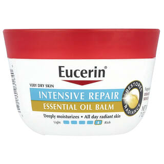 Eucerin, Baume aux huiles essentielles pour la réparation intensive, Sans parfum, 198 g