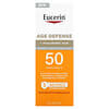 Eucerin, Age Defense, Lightweight Sunscreen Lotion For Face, SPF 50, Fragrance Free, 2.5 fl oz (75 ml)