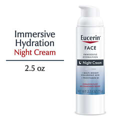 Face, Immersive Hydration Night Cream, Fragrance Free, 2.5 oz (71 g)
