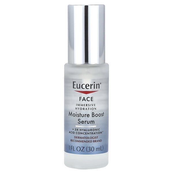 Eucerin, Face, Immersive Hydration, Moisture Boost Serum, 1 fl oz (30 ml)