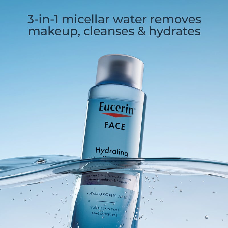 Face, Hydrating Micellar Water, Fragrance Free, 13.5 fl oz (400 ml)