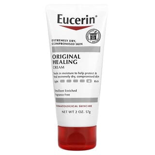 Eucerin, Original Healing, оригинальный заживляющий крем для очень сухой и чувствительной кожи, без отдушек, 57 г (2 унции)