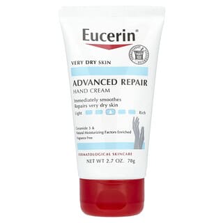 Eucerin, Advanced Repair Hand Cream, Very Dry Skin, Fragrance Free, 2.7 oz (78 g)