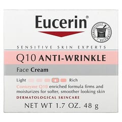 Eucerin, Q10 抗皱面霜，1.7 盎司（48 克）