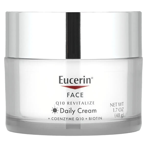 Eucerin, Q10 Revitalize Daily Cream, Face, Fragrance Free, 1.7 oz (48 g)