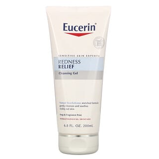 Eucerin, Уменьшение покраснения, очищающий гель, без отдушек, 200 мл (6,8 жидк. унций)
