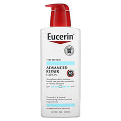 Eucerin, Advanced Repair Lotion, Fragrance Free, 16.9 fl oz (500 ml)