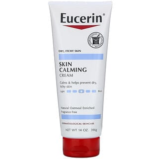 Eucerin, Skin Calming Creme, Dry, Itchy Skin, Fragrance Free, 14 oz (396 g)