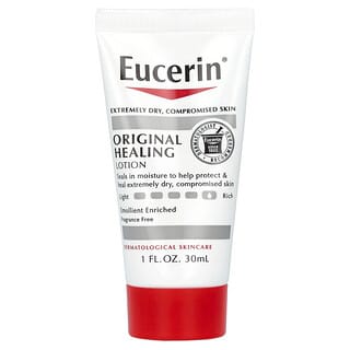 Eucerin, Loción calmante original, Sin fragancia, 30 ml (1 oz. líq.)