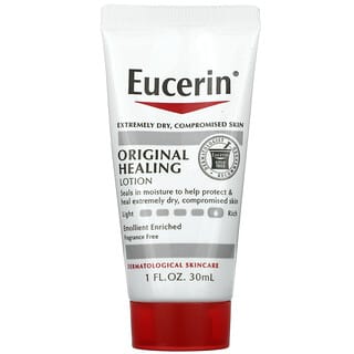 Eucerin, دهان المعالجة الأصلي، خالٍ من العطور، أونصة سائلة واحدة (30 مل)