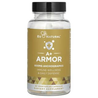 Eu Natural, A + Armor, 800 mg, 60 pflanzliche Kapseln (400 mg pro Kapsel)