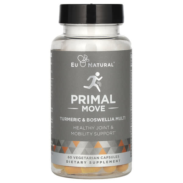 Primal Move, Turmeric & Boswellia Multi, 60 Vegetarian Capsules