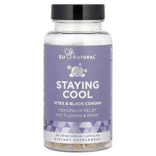 Eu Natural, STAYING COOL, Vitex & Black Cohosh, 60 Vegetarian Capsules