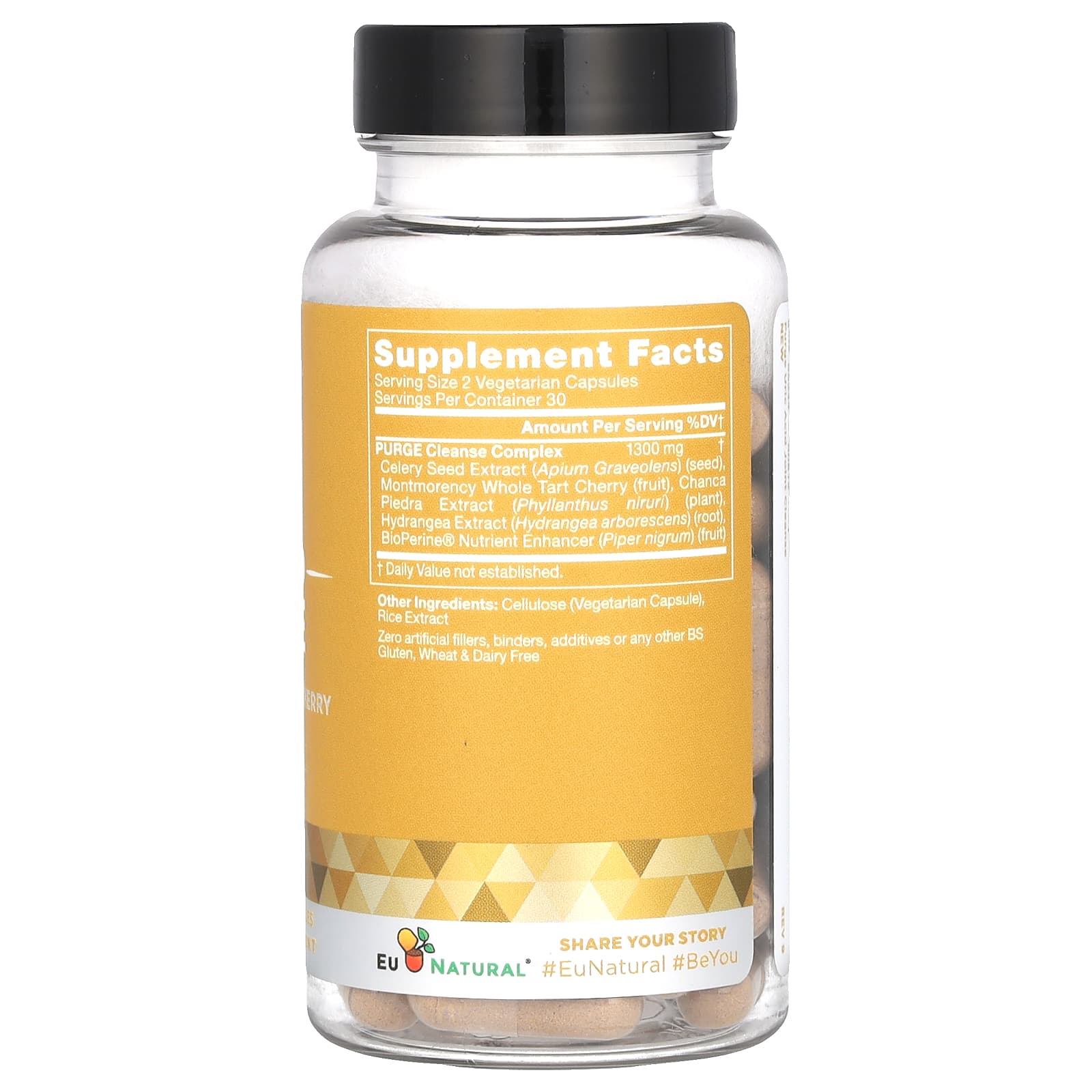 Eu Natural, Uric Acid Purge, Celery Seed & Tart Cherry, 60 Vegetarian