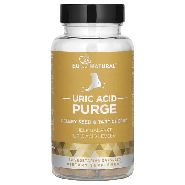 Eu Natural, PURGE!，芹菜籽和酸櫻桃，60 粒素食膠囊