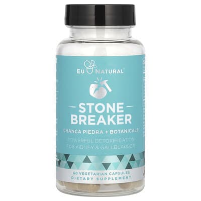 Eu Natural, STONE BREAKER, Nirvana Stone Supplement, 60 Vegetarian Capsules