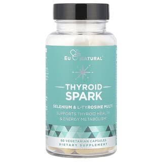 Eu Natural, Thyroid Spark, Selenium & L-Tyrosine Multi, 60 Vegetarian Capsules