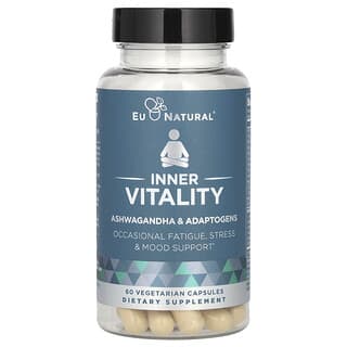 Eu Natural, Inner Vitality, innere Vitalität, 60 pflanzliche Kapseln