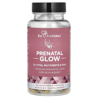 Eu Natural‏, Prenatal Glow‏, ‏60 כמוסות צמחוניות