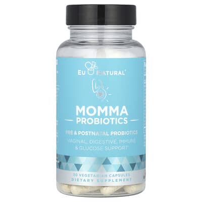 Eu Natural, Mom's Probiotic, Prenatal and Postnatal Probiotic, 30 Vegetarian Capsules