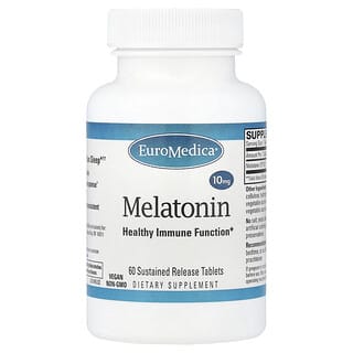EuroMedica, Melatonină, 10 mg, 60 de comprimate cu eliberare prelungită