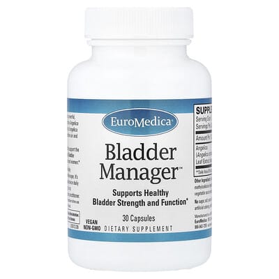 EuroMedica, Bladder Care™, 30 Capsules (100 mg per capsule)