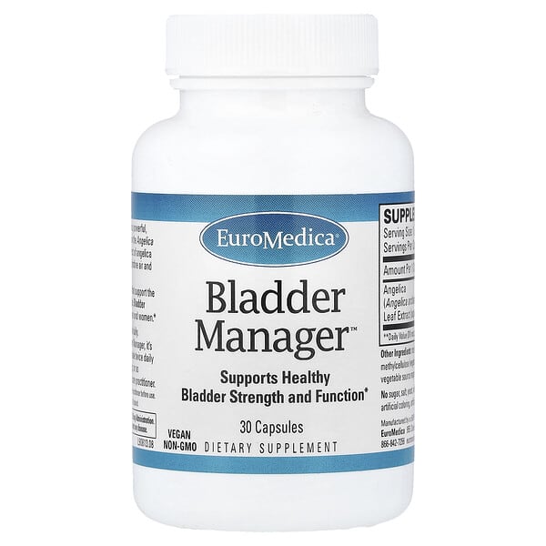 Bladder Manager™, 30 Capsules (100 mg per Capsule)