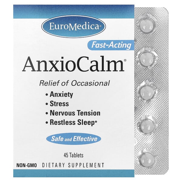 AnxioCalm®, 45 Tablets (20 mg per Tablet)