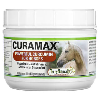 Terry Naturally, Curamax, Powerful Curcumin For Horses, 1 lb (453 g) Pellets