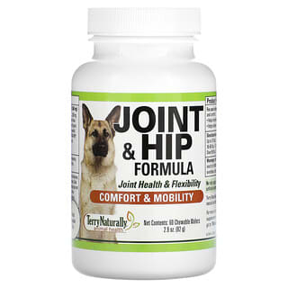 Terry Naturally, Joint & Hip Formula, 60 Chewable Wafers, 2.9 oz (82 g)