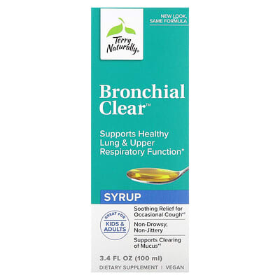 Terry Naturally, Bronchial Clearance Syrup, 3.4 fl oz (100 ml)