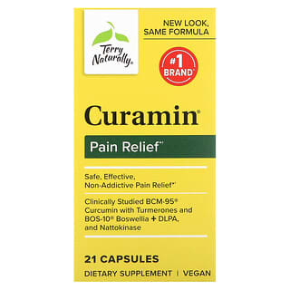 Terry Naturally, Curamin, Pain Relief, 21 Capsules