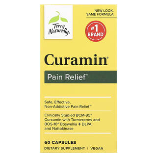 Terry Naturally, Curamin, Pain Relief, 60 Capsules
