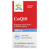 CoQ10, Laranja, 100 mg, 30 Comprimidos Mastigáveis