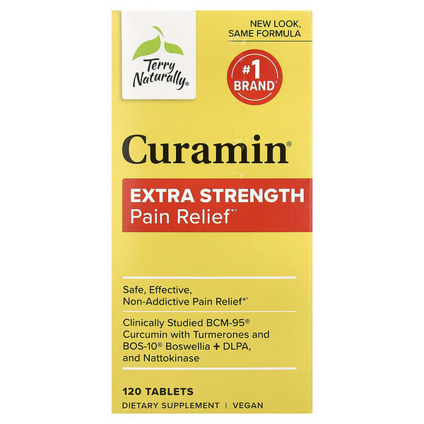 Terry Naturally Curamin®, Pain Relief, 120 Tablets