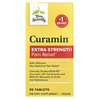 Terry Naturally, Curamin®, облекчаване на болката, 30 таблетки