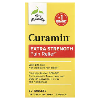 Terry Naturally, Curamin® облегчает боль, 60 таблеток