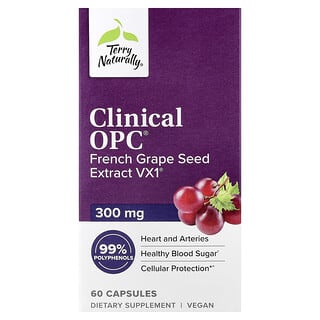 Terry Naturally, Clinical OPC®, 300mg, 캡슐 60정