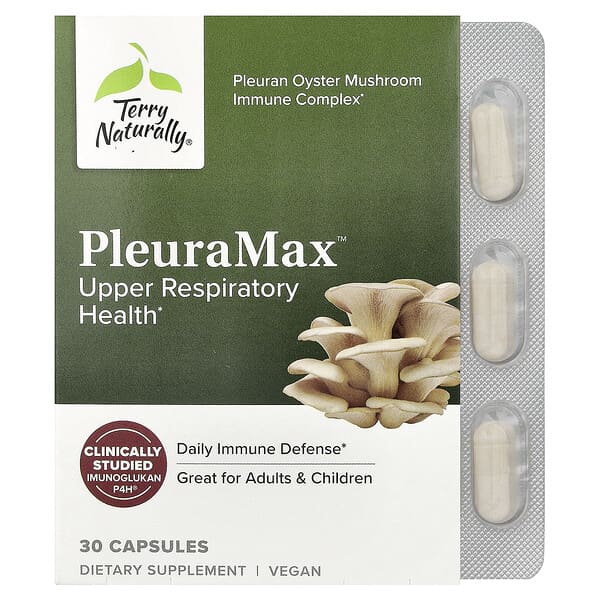 Terry Naturally, PleuraMax™, Upper Respiratory Health, 30 Capsules — product photo 1