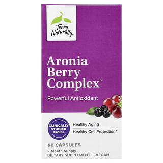 Terry Naturally, Complejo de bayas de aronia, 60 cápsulas