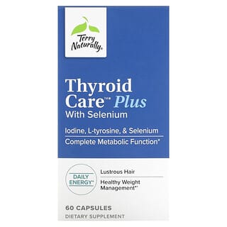 Terry Naturally, Soin de la thyroïde Plus, 60 capsules