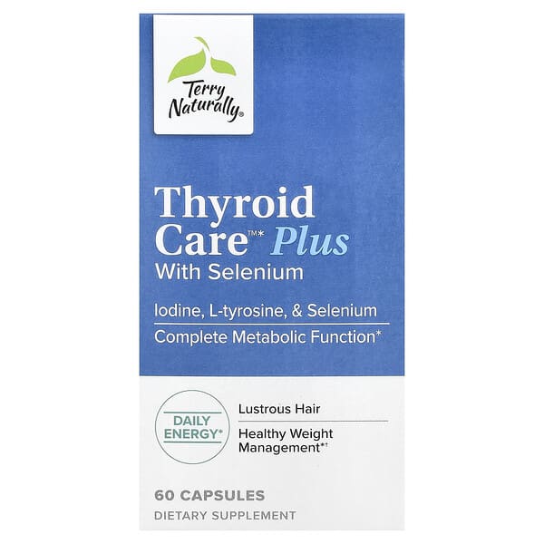 Thyroid Care™ Plus with Selenium, 60 Capsules