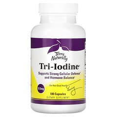 Terry Naturally, Tri-Iodine, 12,5 мг, 180 капсул