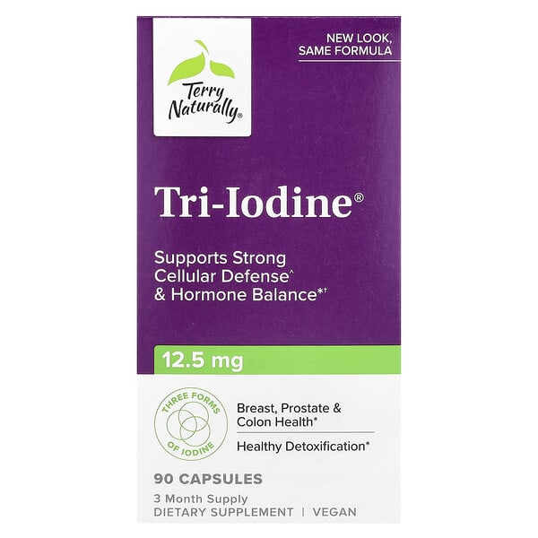 Tri-Iodine®, 12.5 mg, 90 Capsules