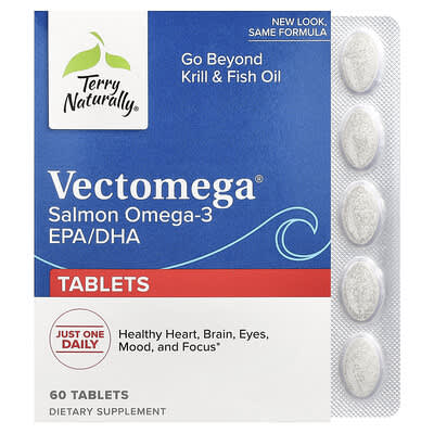 Terry Naturally, Vectomega®, 60 Tablets